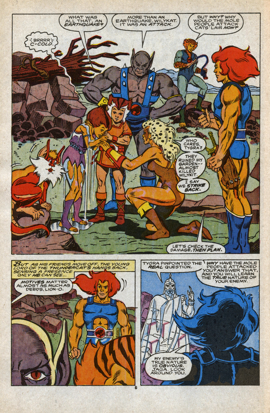 Read online ThunderCats (1985) comic -  Issue #11 - 10