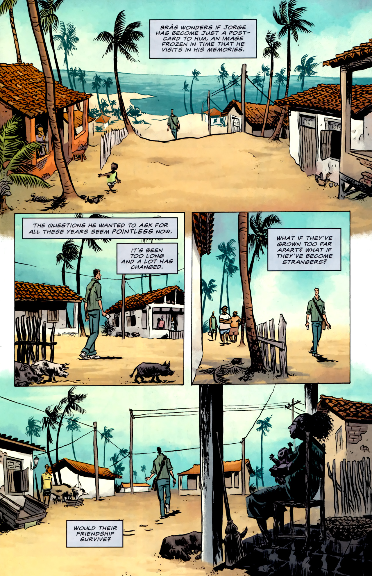 Read online Daytripper comic -  Issue #7 - 8