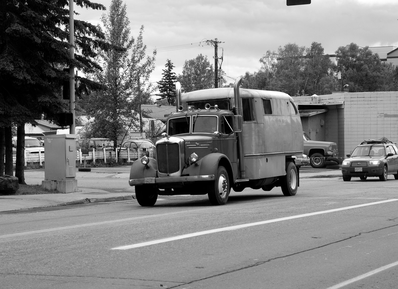 Wandering In Fairbanks Stephen Cysewski Mack Truck Camper
