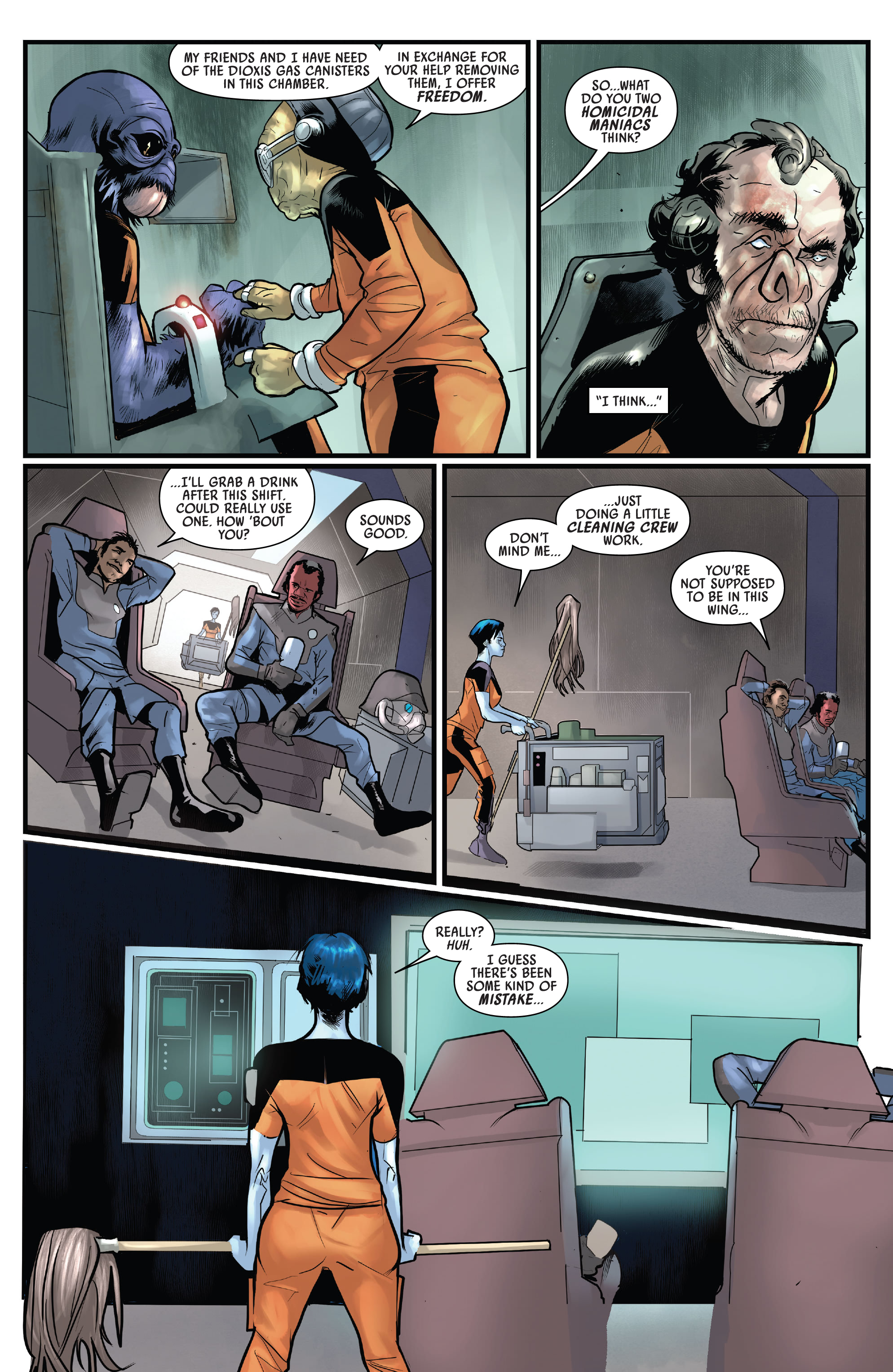 Read online Star Wars: Han Solo & Chewbacca comic -  Issue #7 - 14