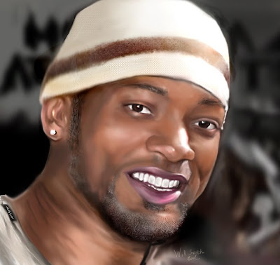 Digital Painting Images on By Paul915   People Actress Digital Art Gallery Will Smith By