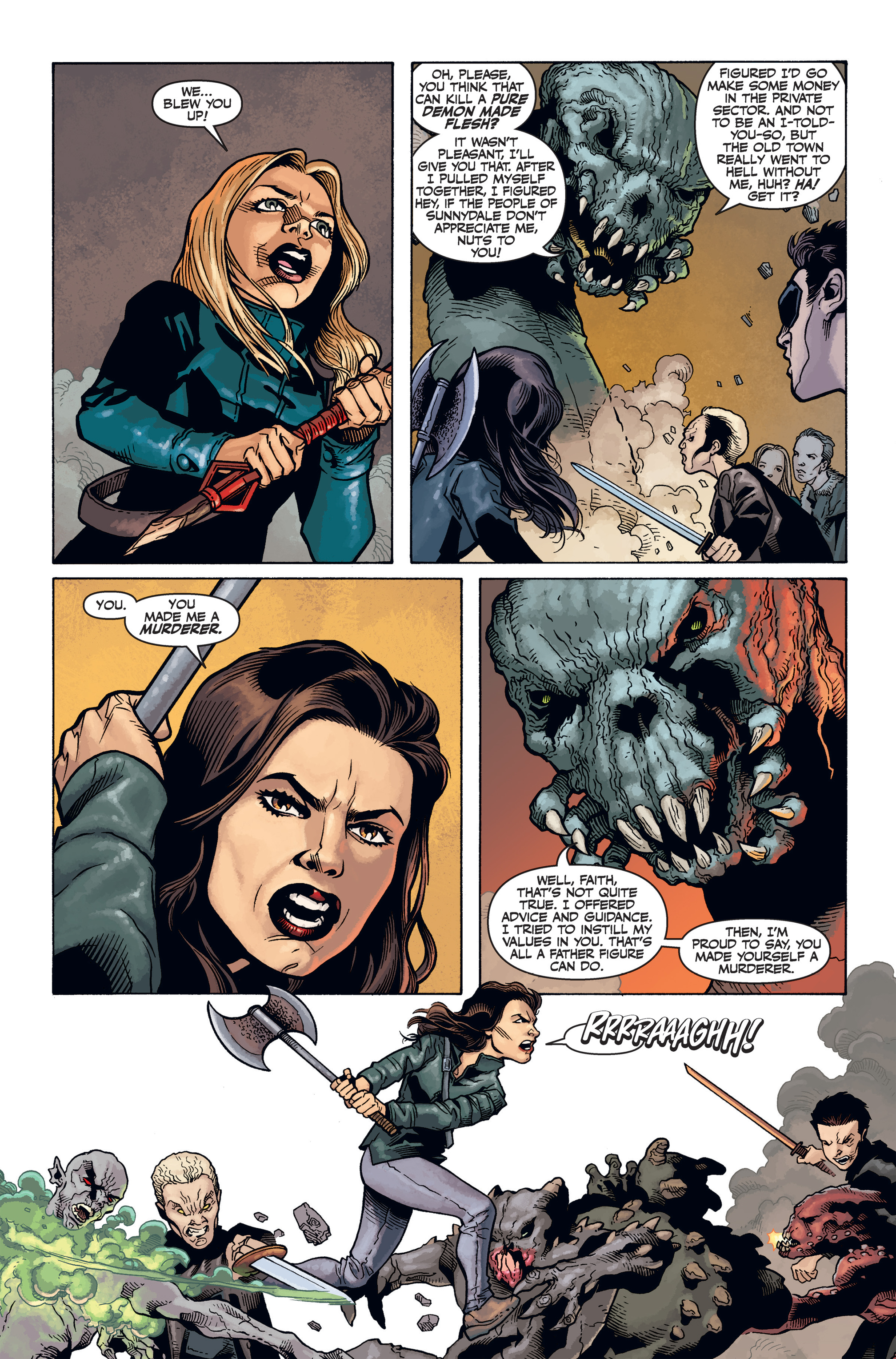 Read online Buffy the Vampire Slayer Season 12 comic -  Issue # _Library Edition (Part 2) - 21