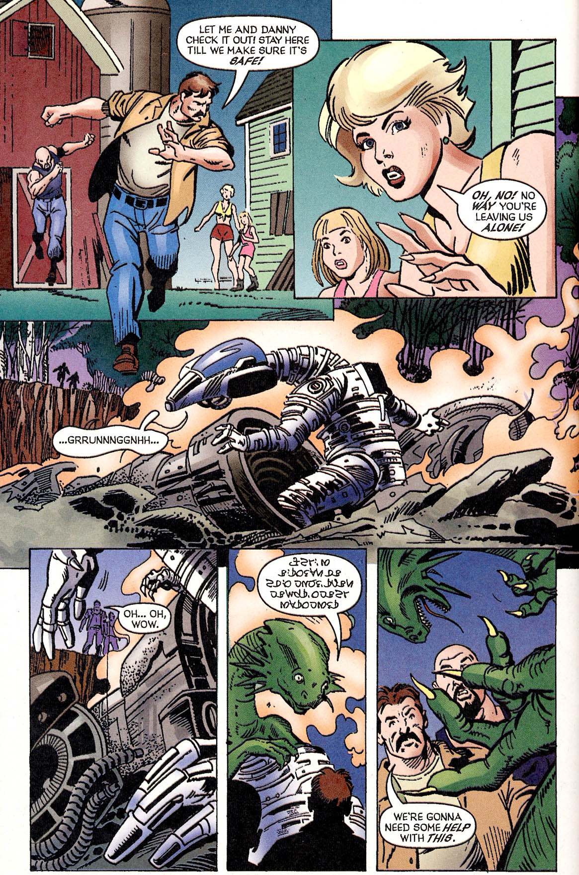 Read online Leonard Nimoy's Primortals (1996) comic -  Issue #8 - 5