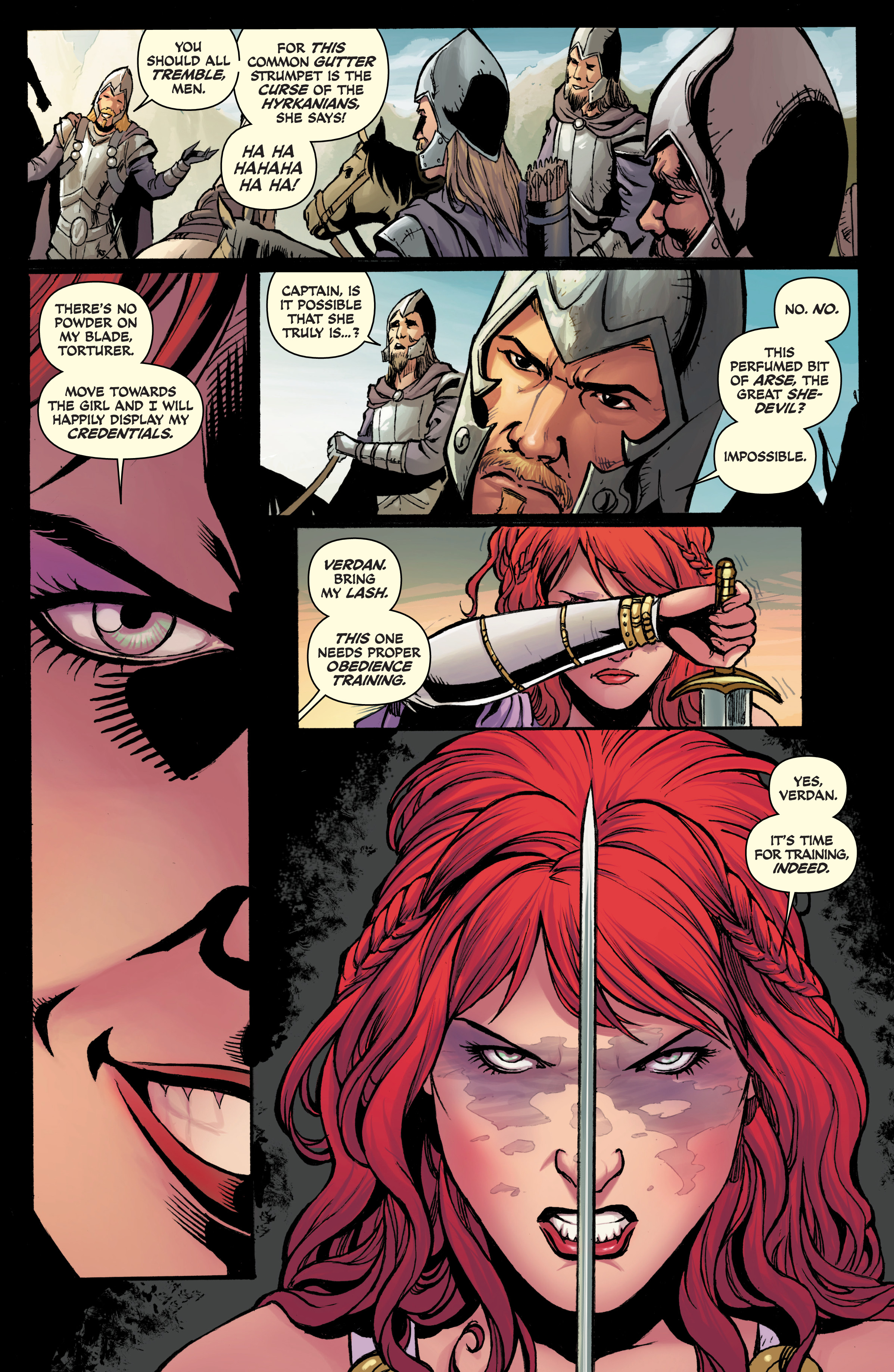 Read online Red Sonja (2013) comic -  Issue # _TPB Complete Gail Simone Red Sonja Omnibus (Part 3) - 12