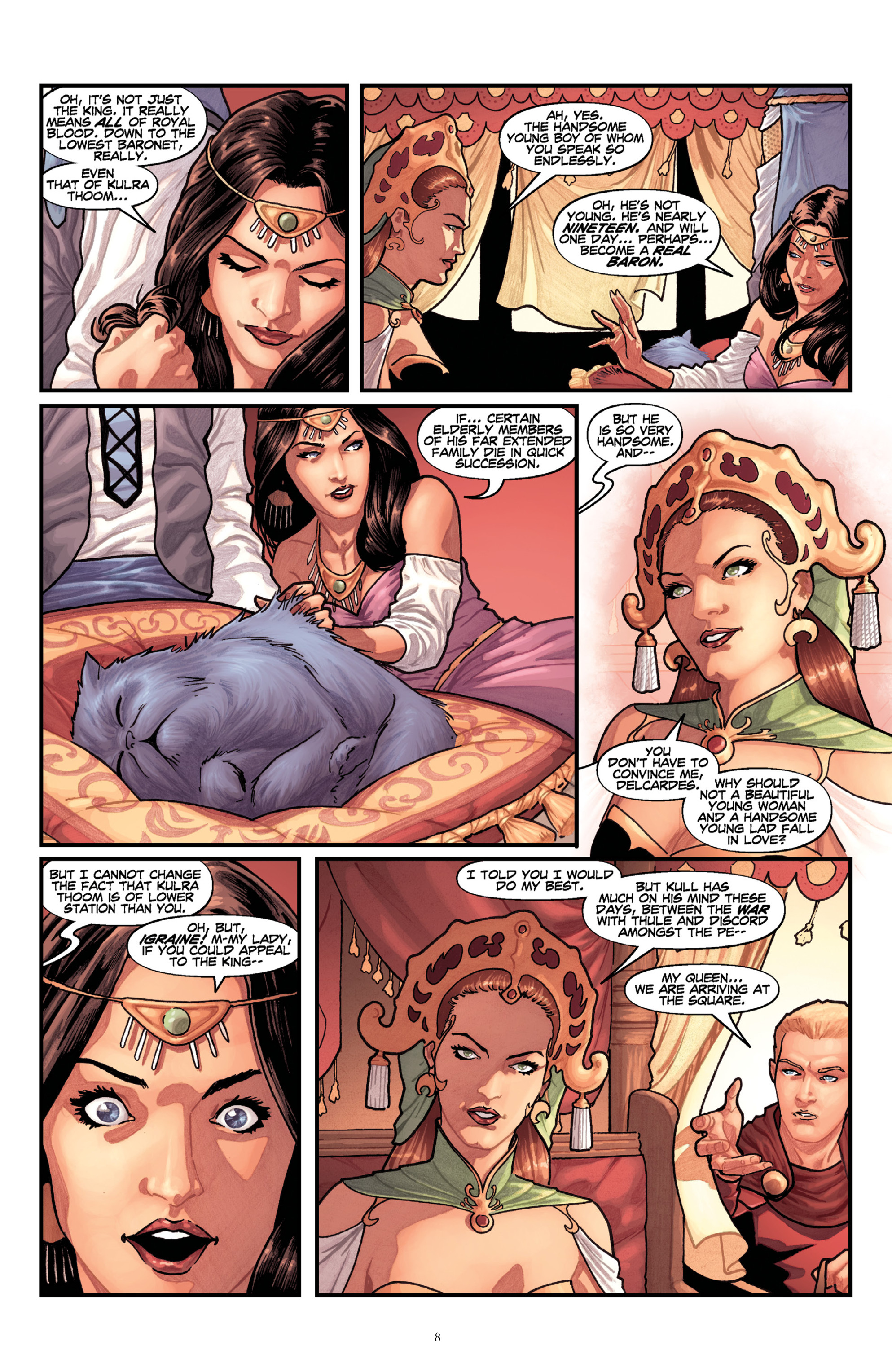 Read online Kull: The Cat And The Skull comic -  Issue # TPB - 10