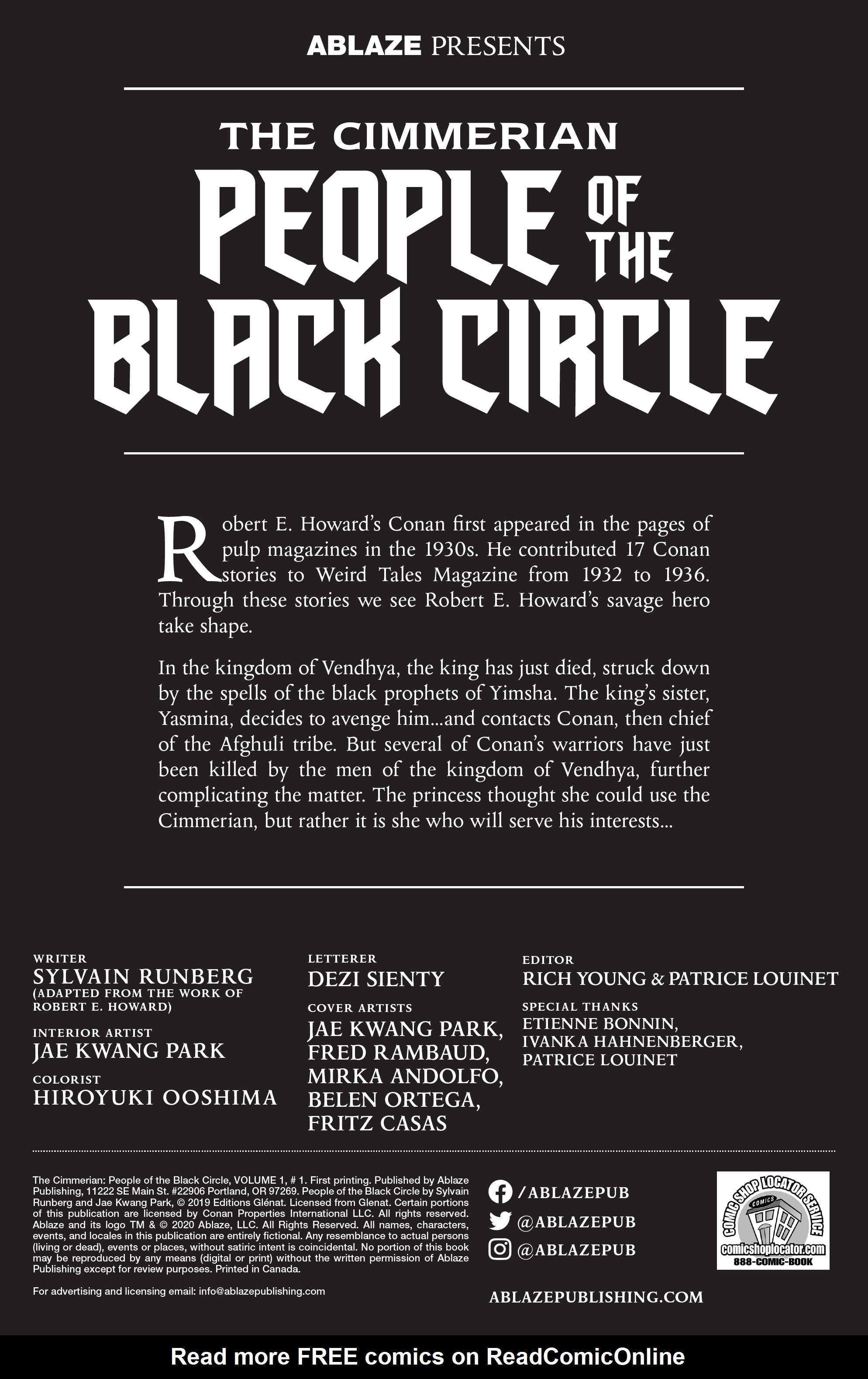 Read online The Cimmerian: People of the Black Circle comic -  Issue #1 - 2