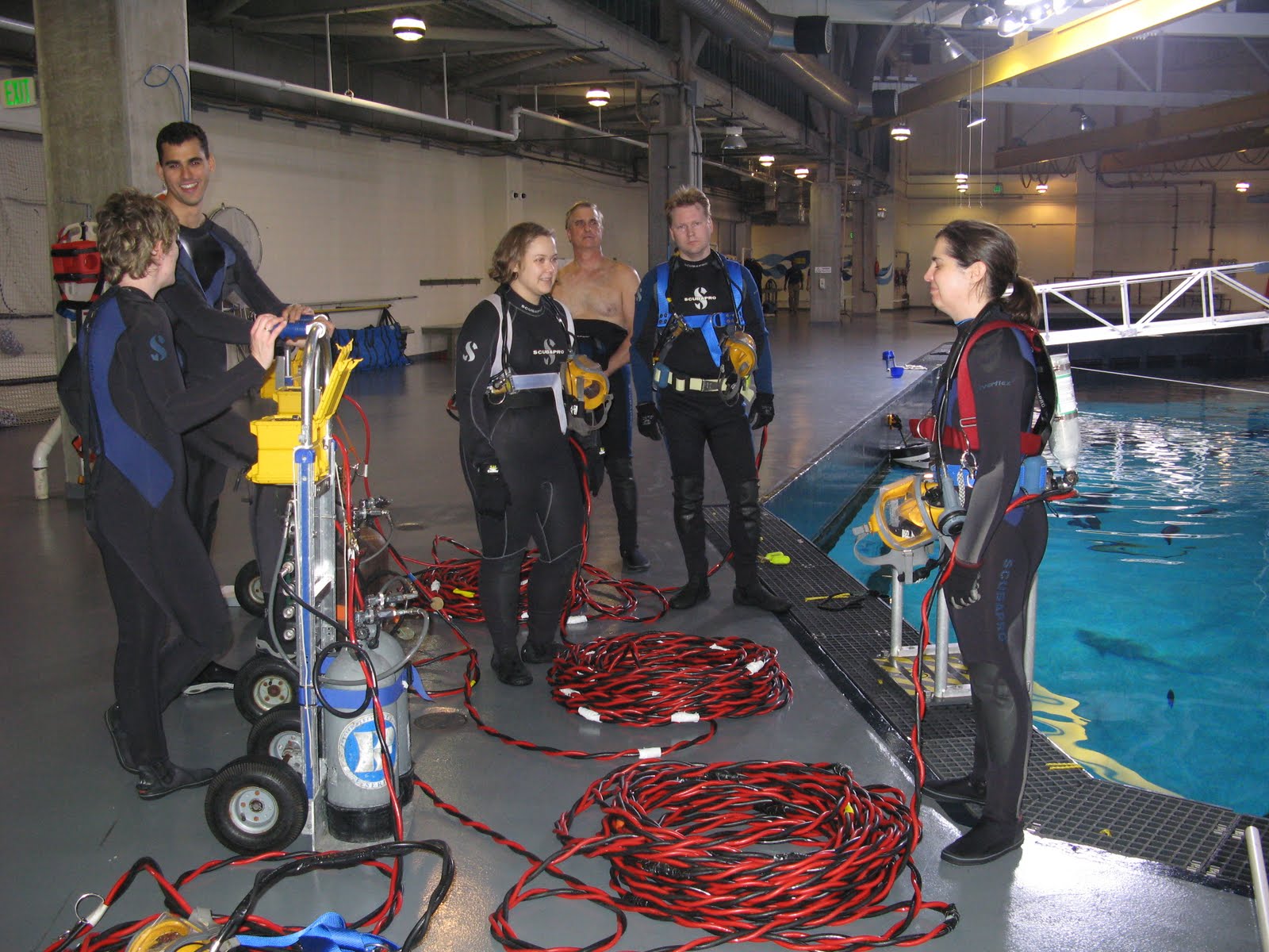 Aquarium Dive Operations Surface Supply Training