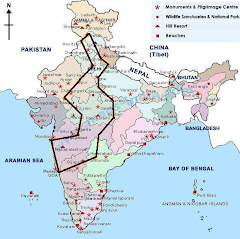 Route of Grand Tour of India