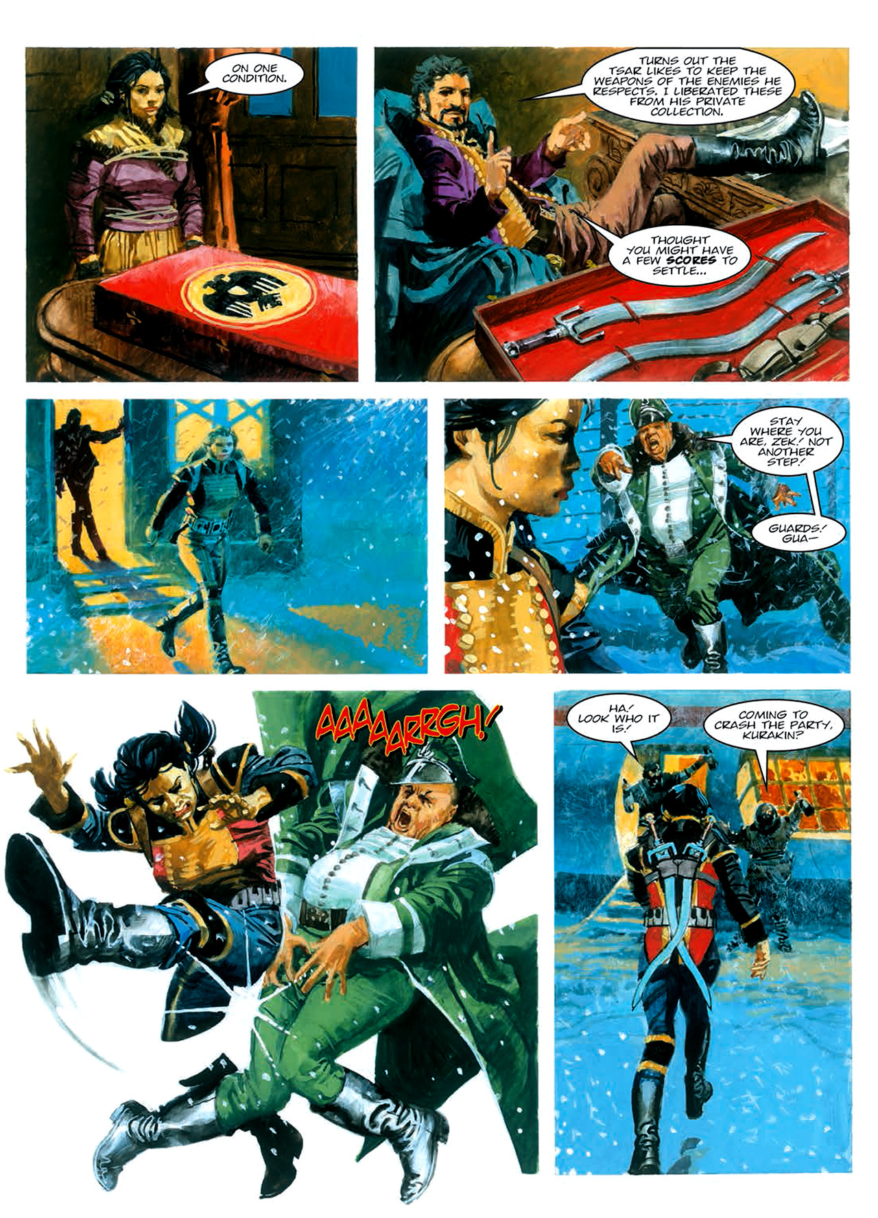 Read online Nikolai Dante comic -  Issue # TPB 8 - 12