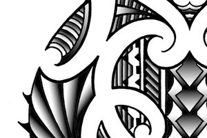 Moari Tatto on Shoulder Tattoo In Maori Style   Tribal Tattoo Flash Designs