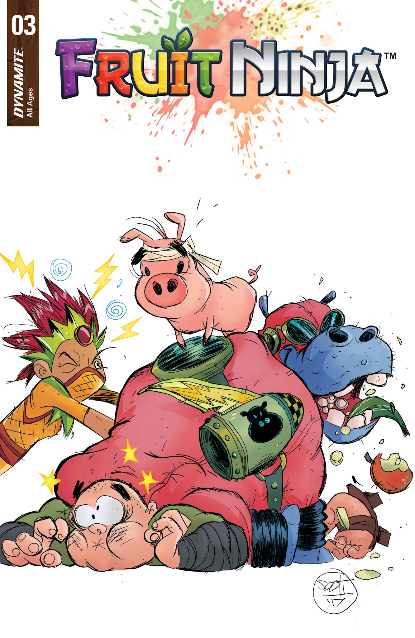 Read online Fruit Ninja comic -  Issue #3 - 1