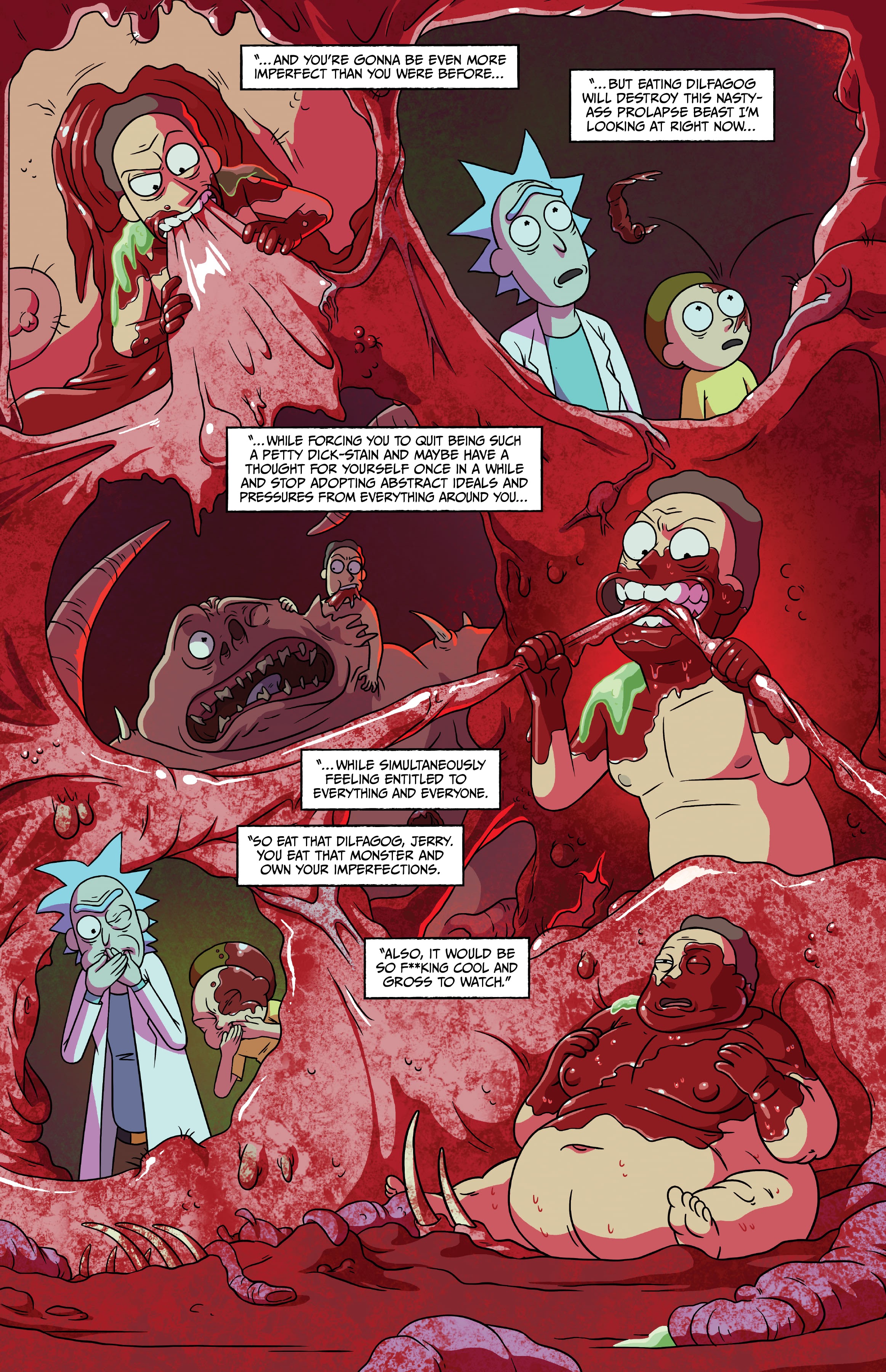 Read online Rick and Morty comic -  Issue # (2015) _Deluxe Edition 7 (Part 2) - 76