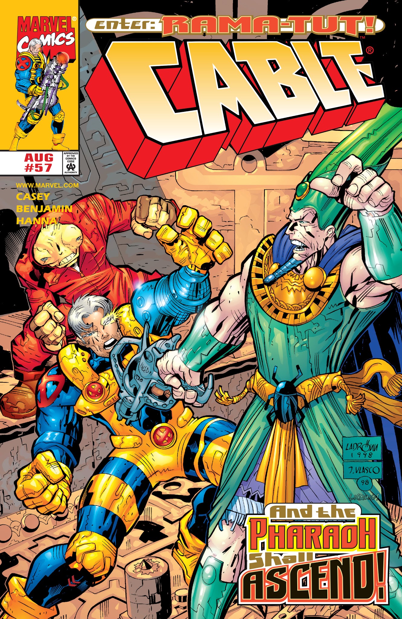 Read online Cable: The Hellfire Hunt comic -  Issue # TPB - 379