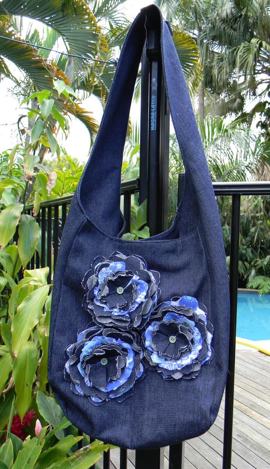 Tote Bag Pattern Denim Hobo Bag Free Patterns