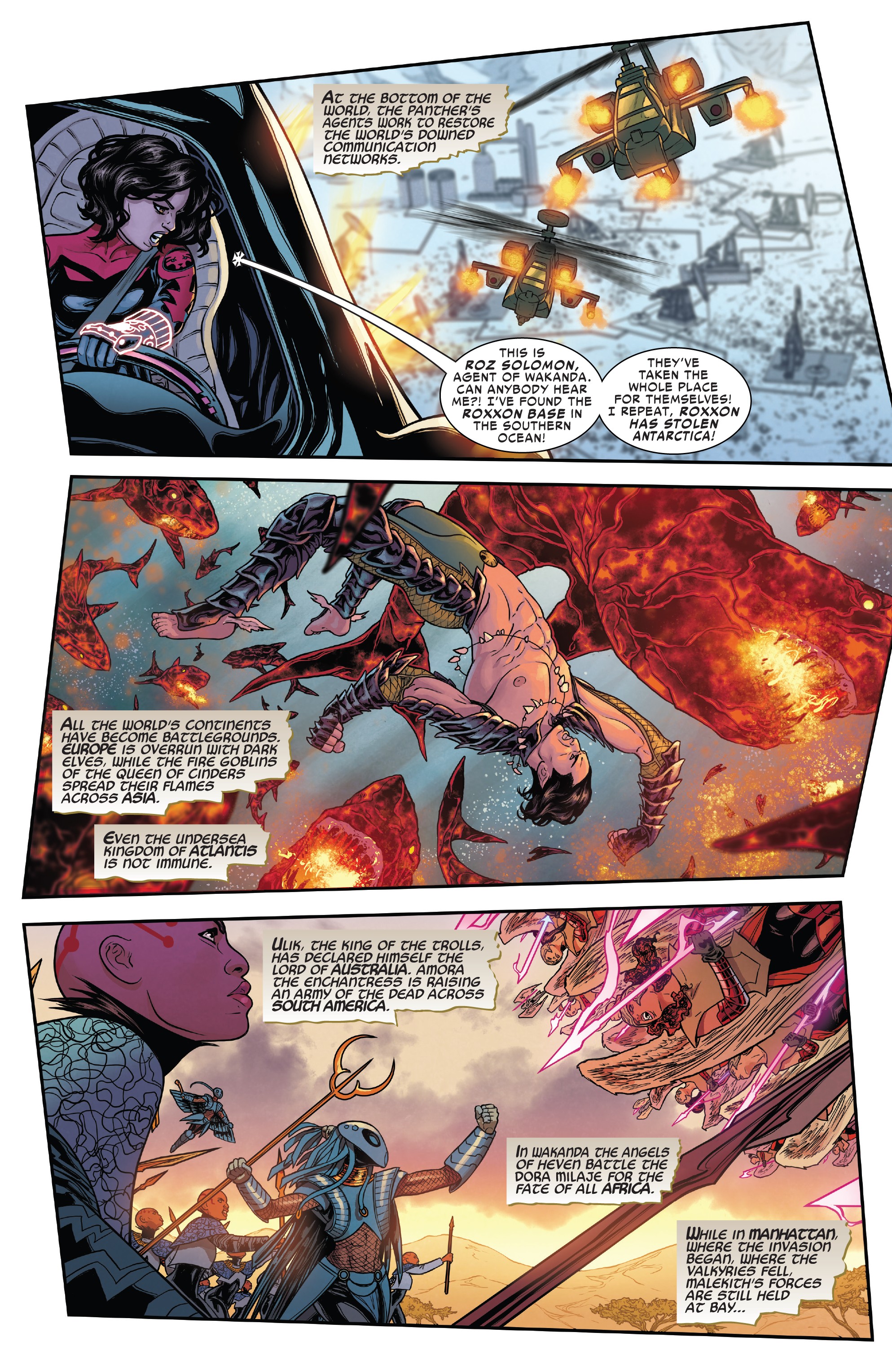 Read online War of the Realms comic -  Issue #3 - 16