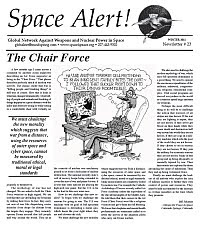 Winter 2011 News letter of Global Network against Weapons and Nuclear Power in Space