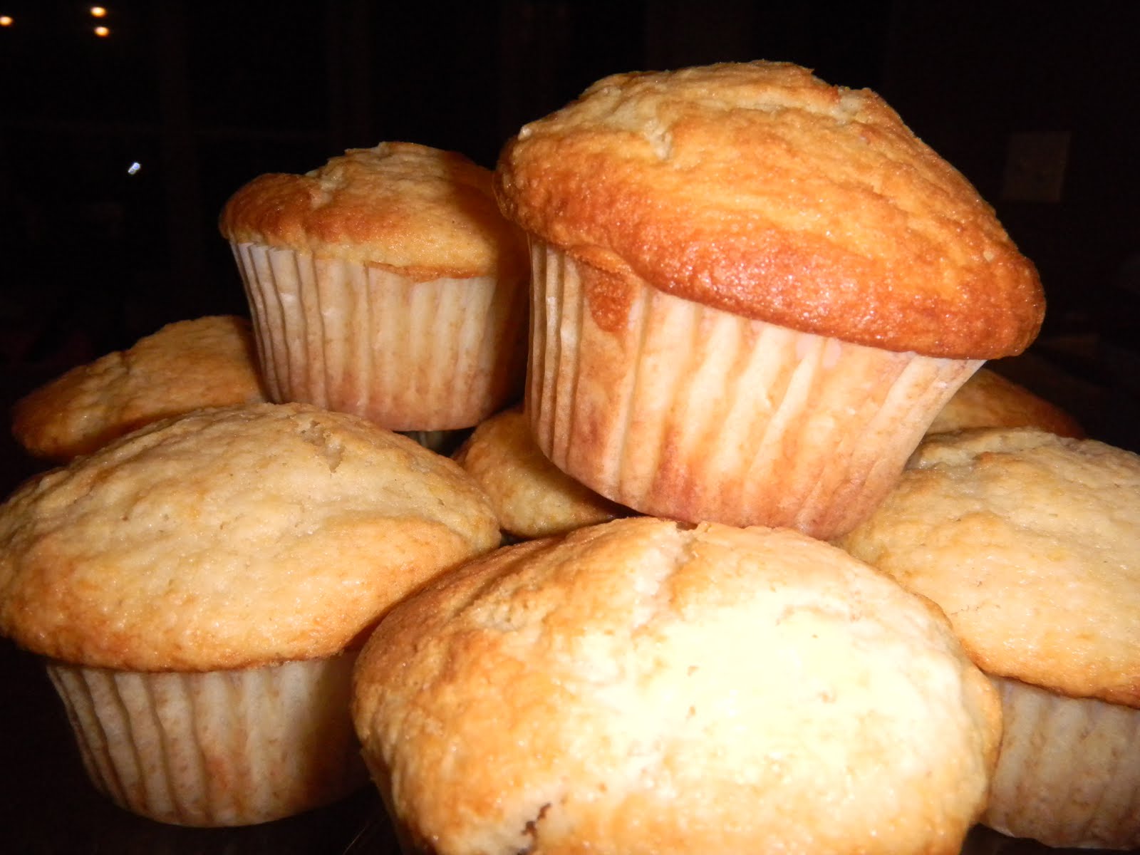 Ryan Is Baking: Vanilla muffins