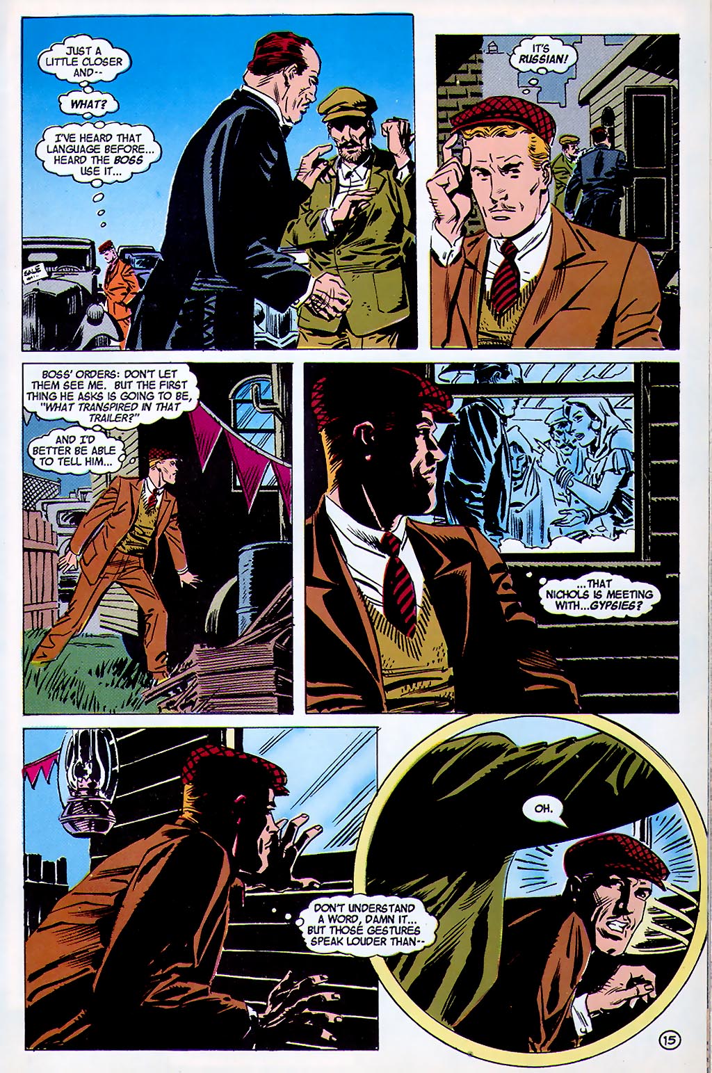 Read online The Shadow Strikes! comic -  Issue #1 - 18
