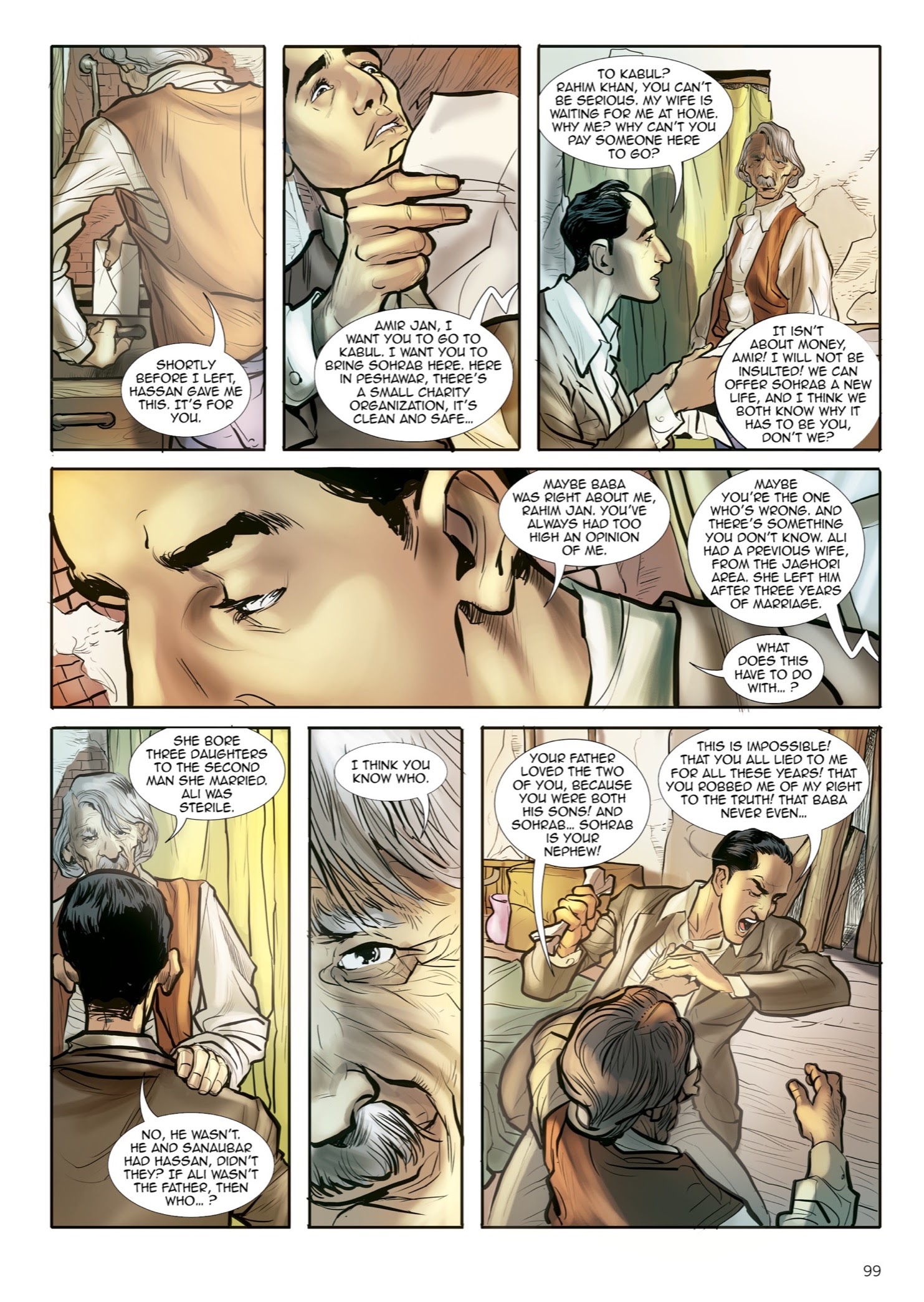 Read online The Kite Runner comic -  Issue # TPB - 100