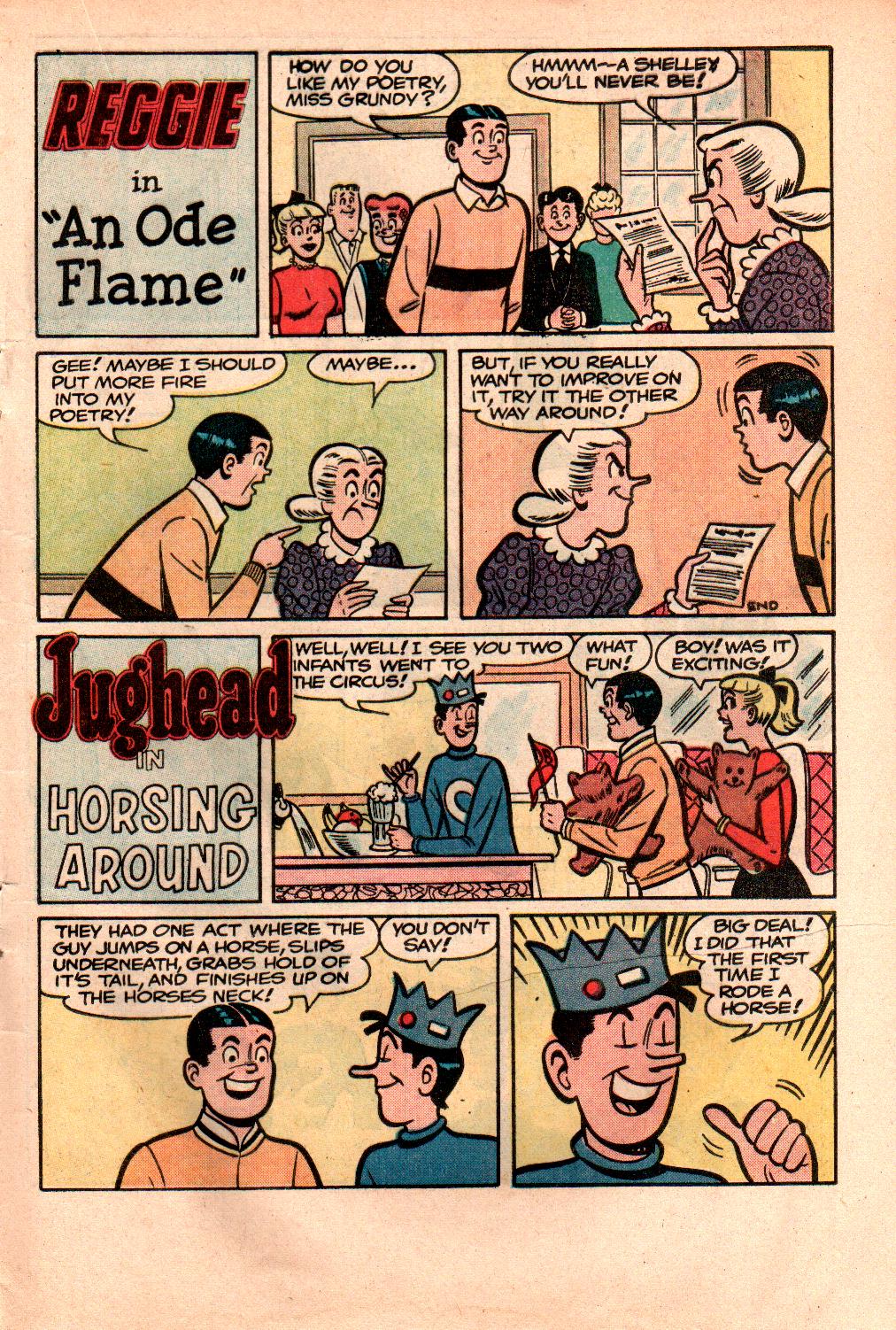 Read online Archie's Joke Book Magazine comic -  Issue #43 - 17