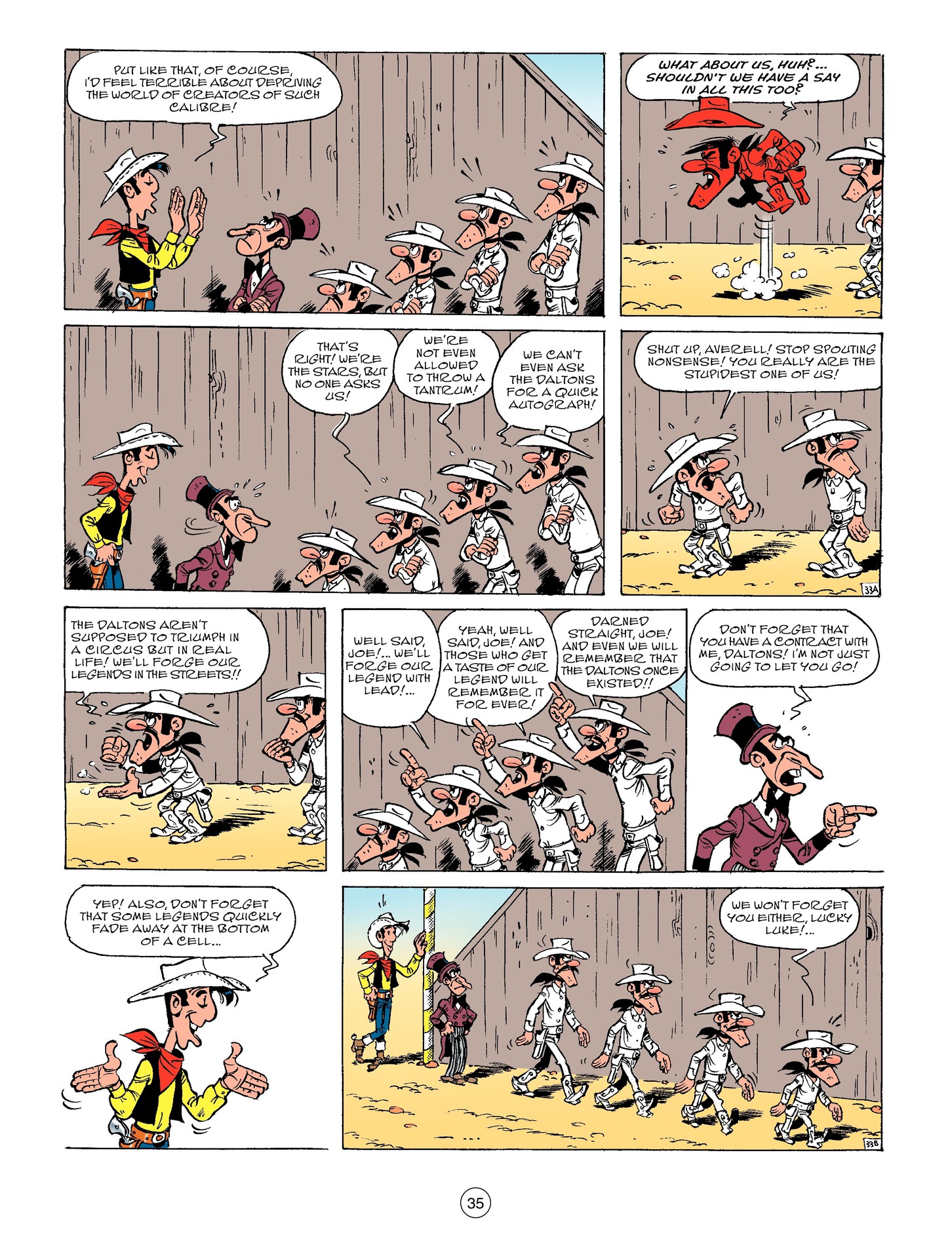 Read online A Lucky Luke Adventure comic -  Issue #57 - 35