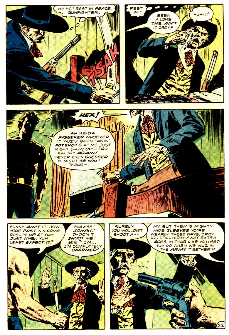 Read online Jonah Hex (1977) comic -  Issue #67 - 23