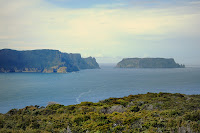Cape Pillar and Tasman Island from Mount Brown - 7th Spetember 2009