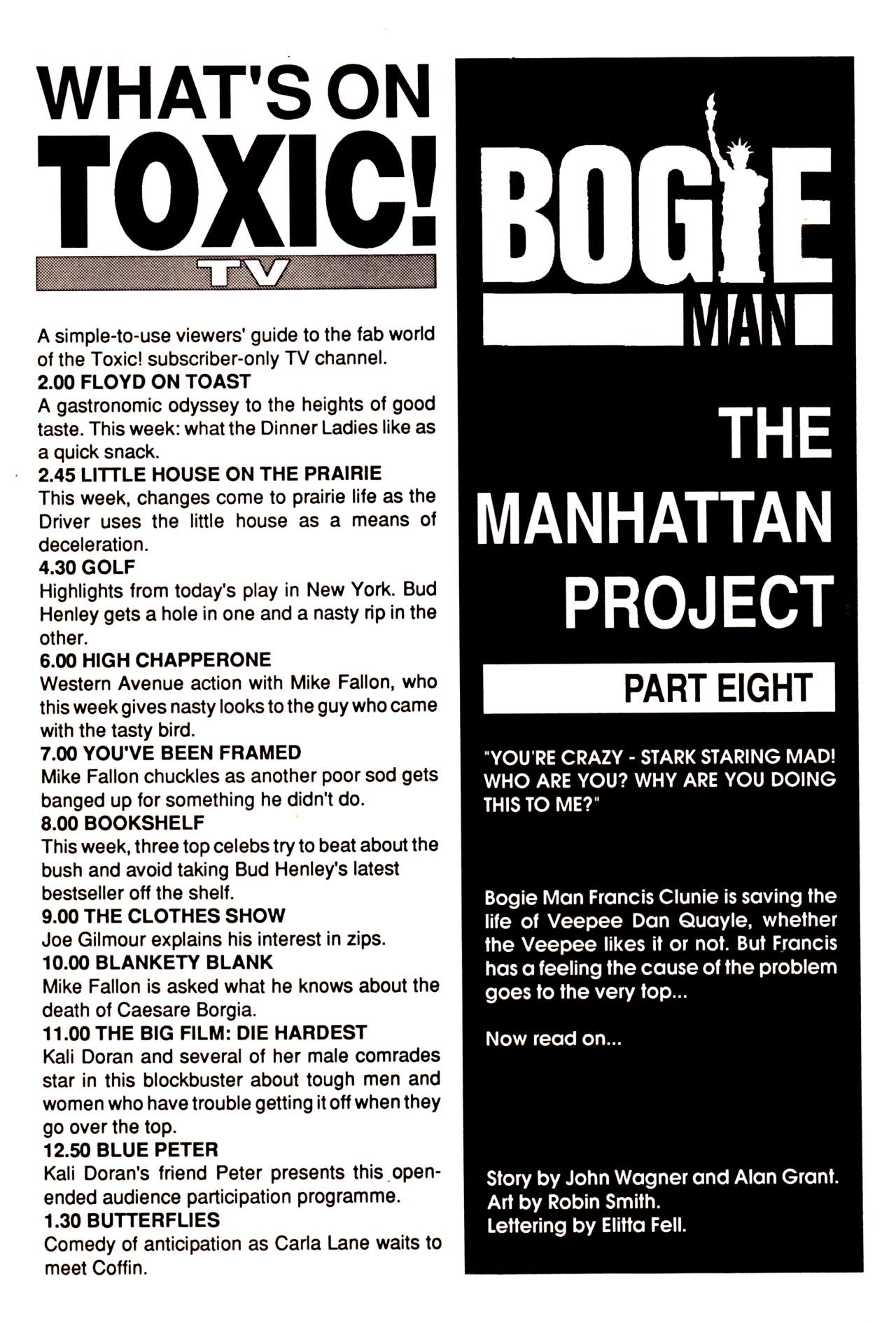 Read online Toxic! comic -  Issue #18 - 20