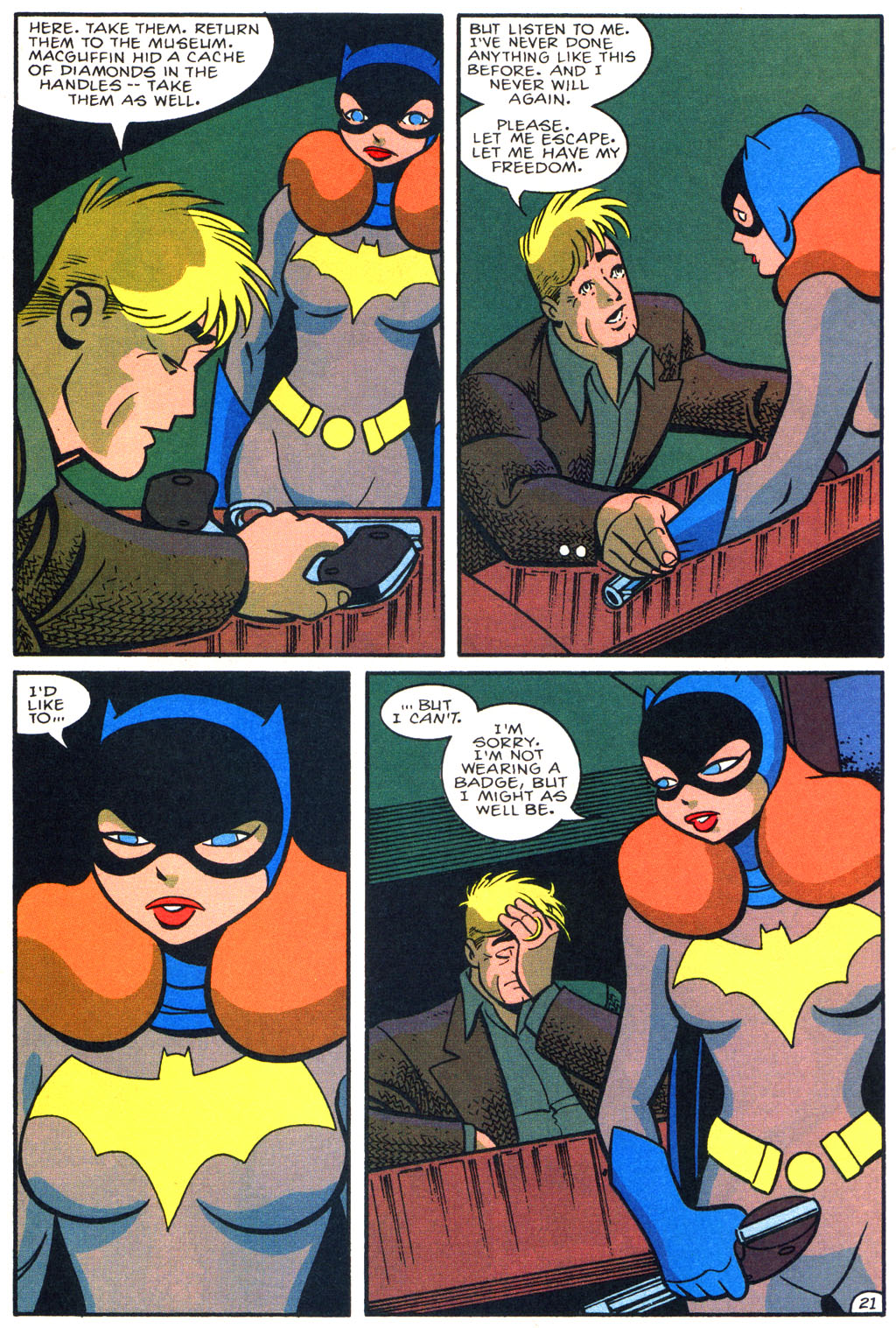 Read online The Batman Adventures comic -  Issue #26 - 22
