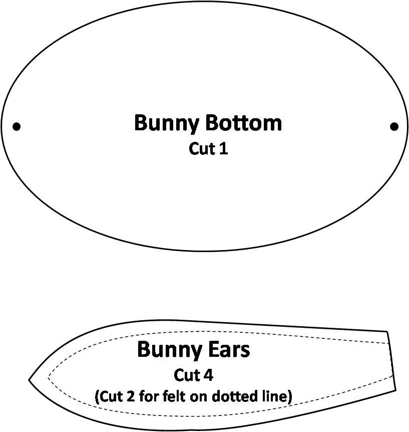 Free Stuffed Bunny Pattern - Make Baby Stuff