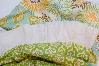 Tiered Pillowcase Dress Sewing Tutorial on polkadotchair.com 