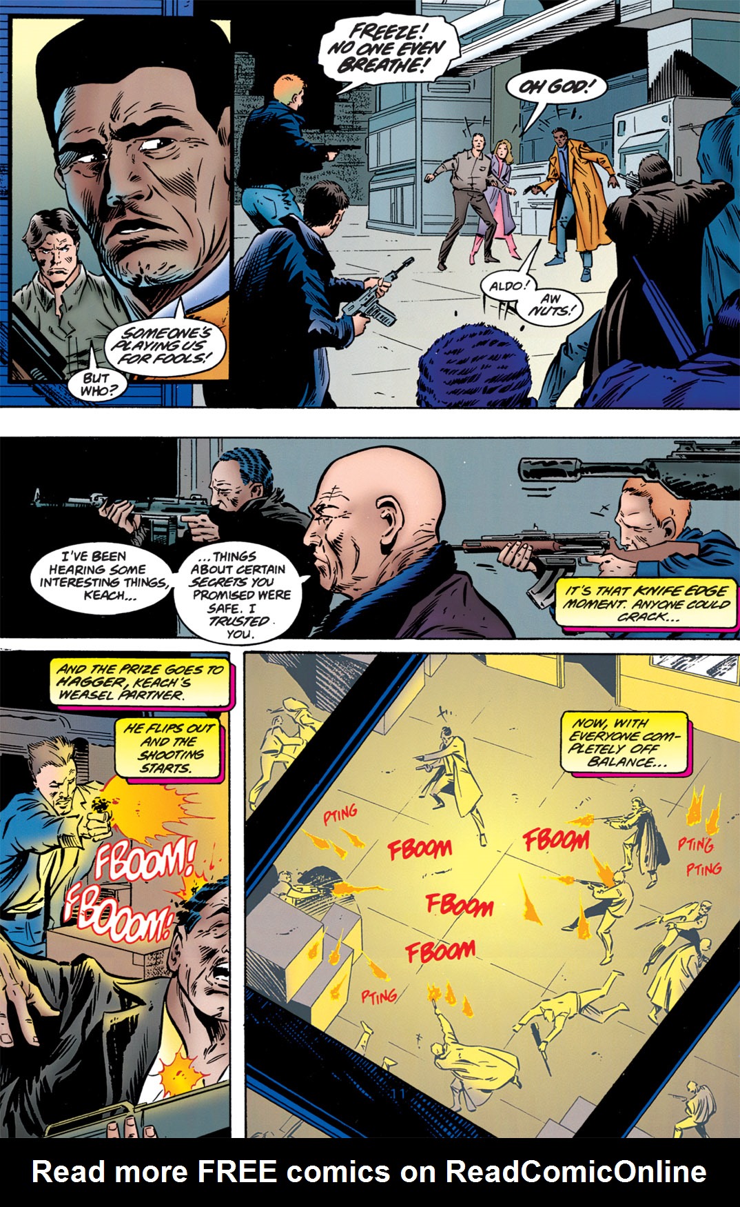 Read online Resurrection Man (1997) comic -  Issue #5 - 11
