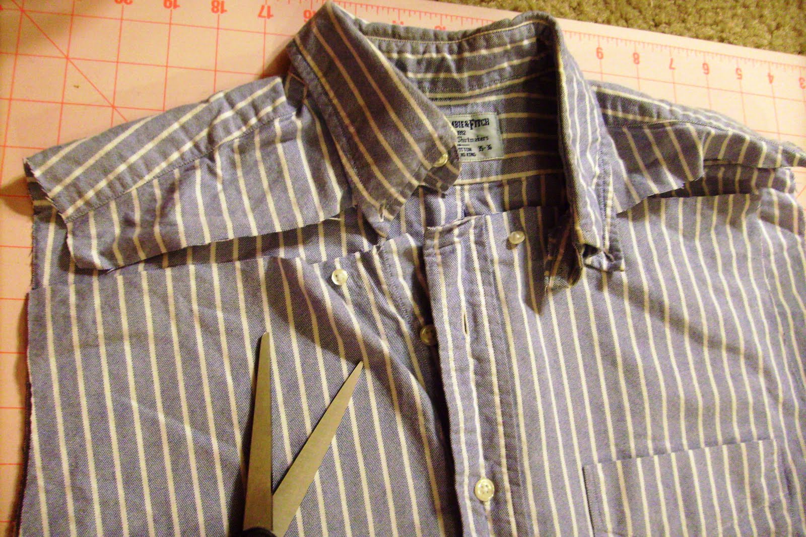 One of the greatest men's shirt makeovers evertutorial! / Create / Enjoy