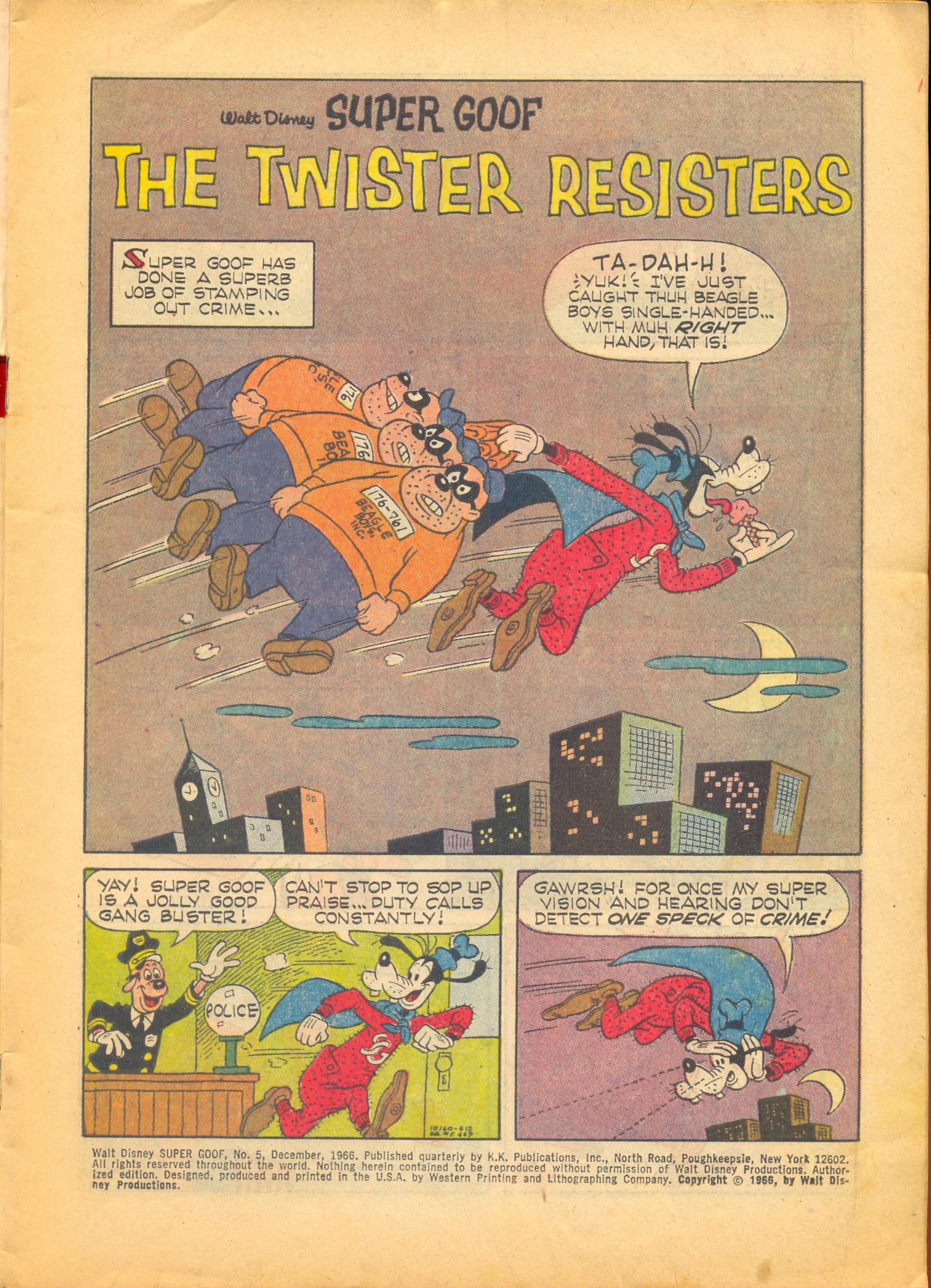 Read online Super Goof comic -  Issue #5 - 3