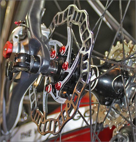 changing disc brakes bike