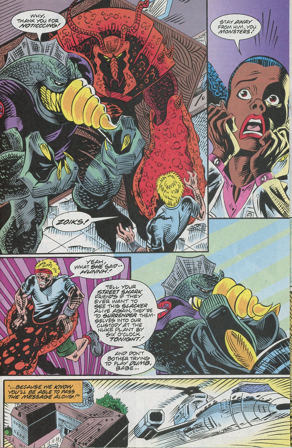 Read online Street Sharks comic -  Issue #2 - 22