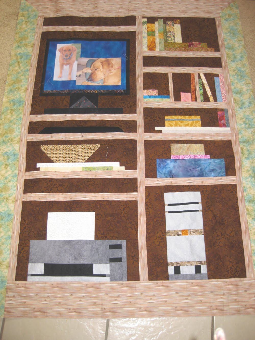 Marin & Colusa Quilting Blog: Computer Desk and Primrose