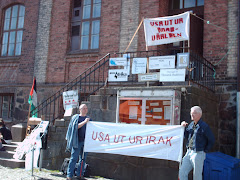 Protestmöte mot USA våren 2007