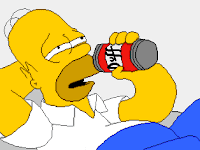 Homer with a Duff