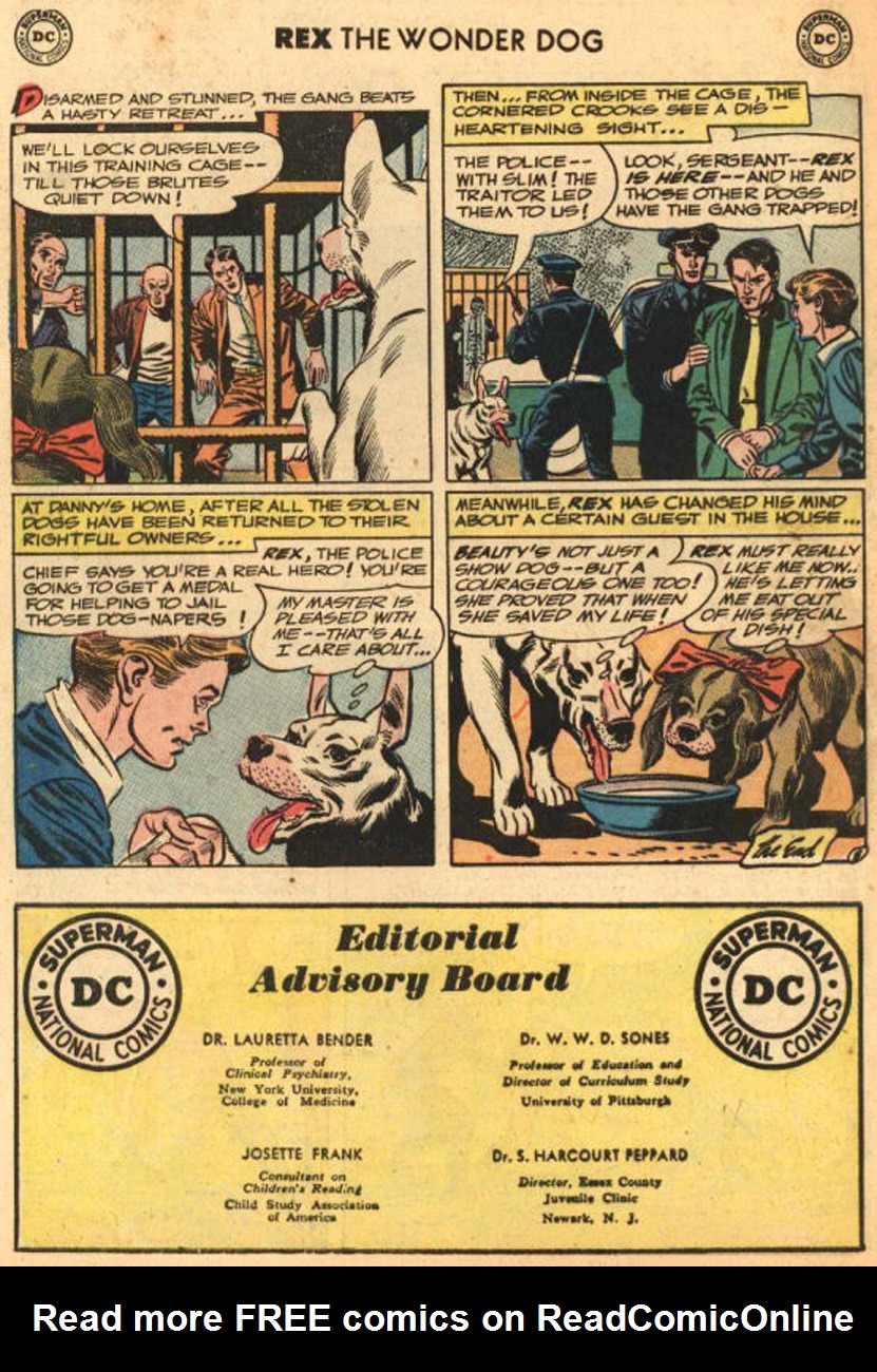 Read online The Adventures of Rex the Wonder Dog comic -  Issue #5 - 32