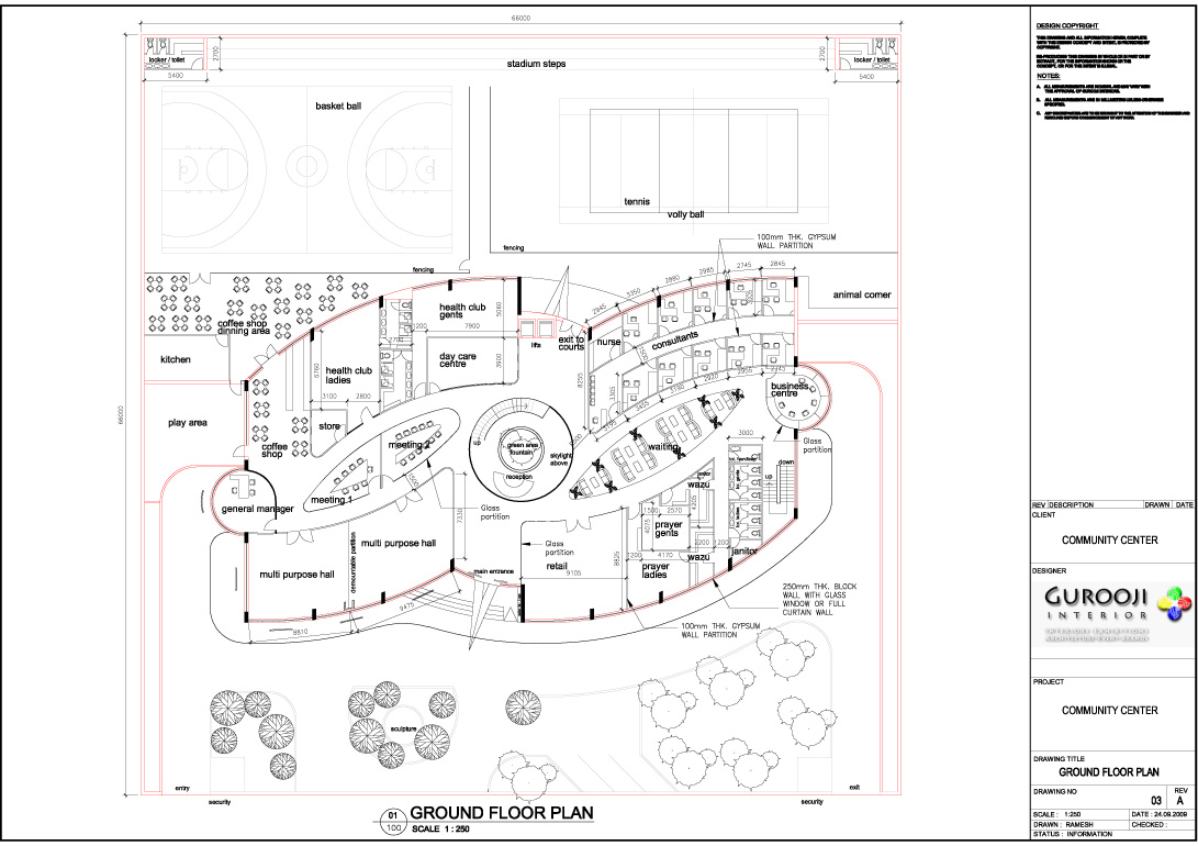 Community centre design case study image