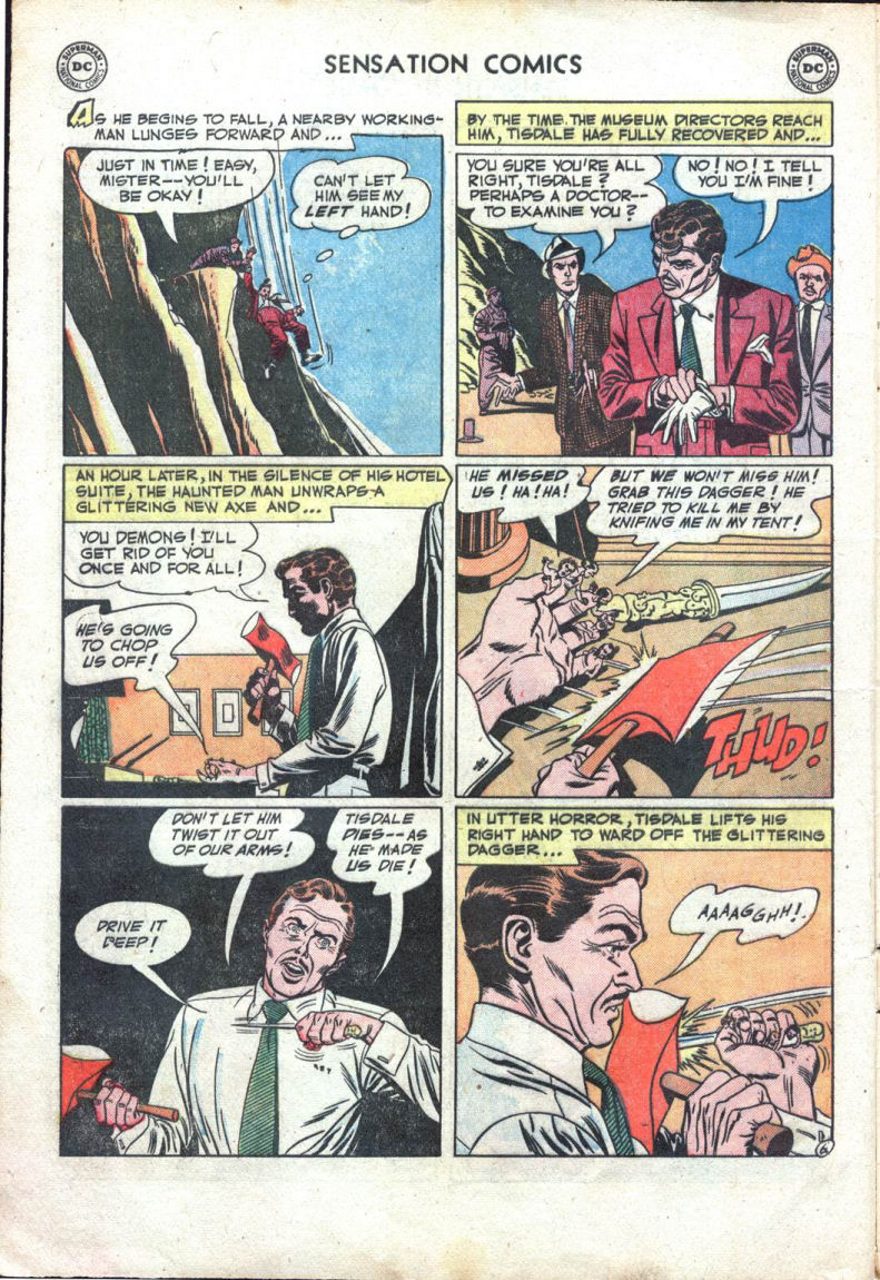 Read online Sensation (Mystery) Comics comic -  Issue #109 - 8