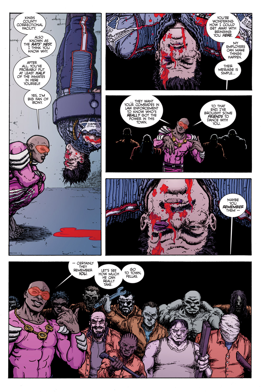 Read online Officer Downe: Bigger, Better, Bastard Edition comic -  Issue # TPB - 34