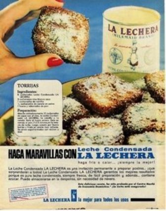 Anuncios. 1964 La Lechera. Nestlé