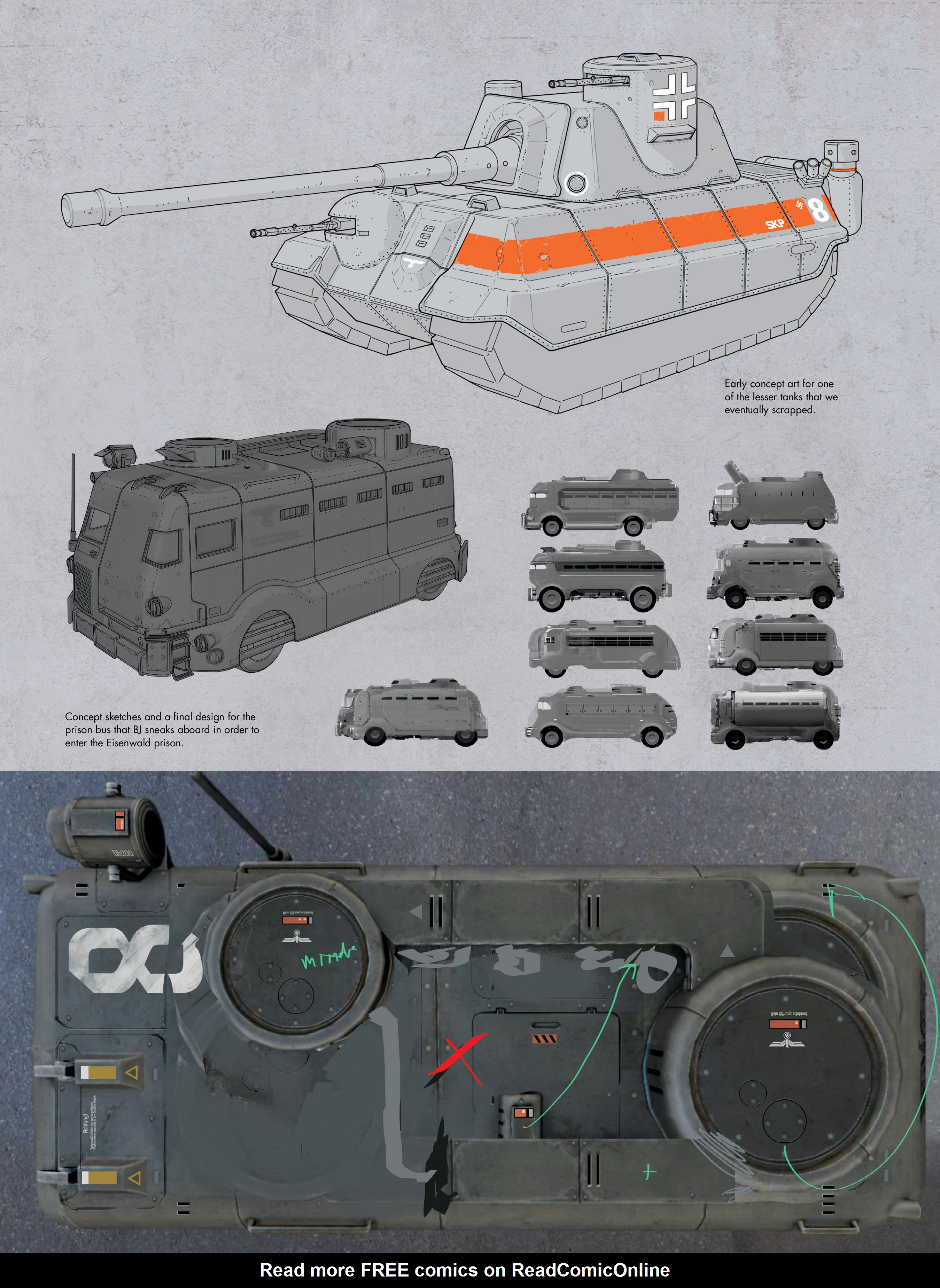 Read online The Art of Wolfenstein: The New Order comic -  Issue # TPB (Part 1) - 84