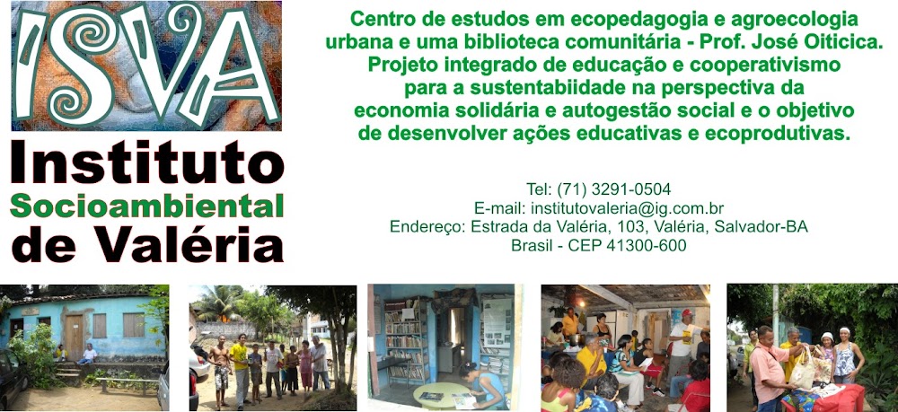 INSTITUTO SÓCIOAMBIENTAL DE VALÉRIA