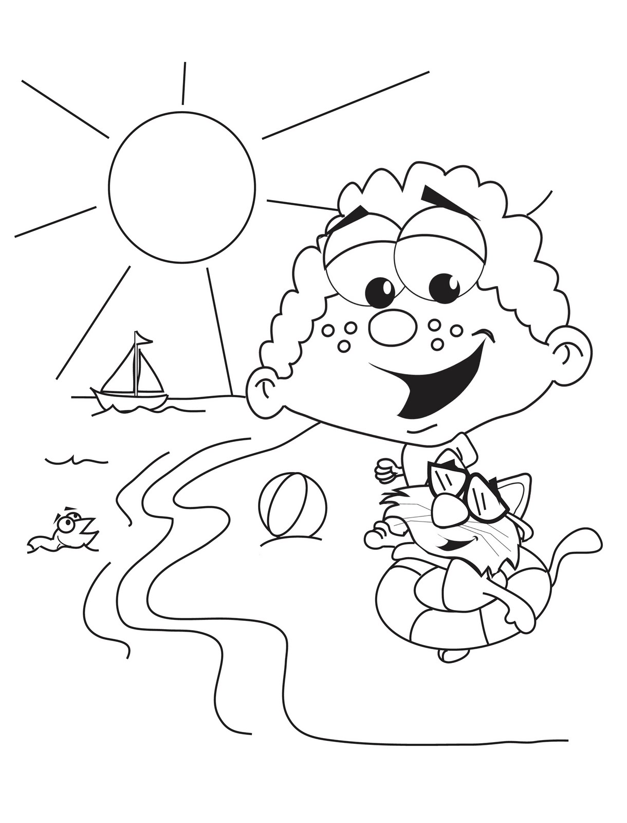 Ethan Coloring Page Coloring Pages