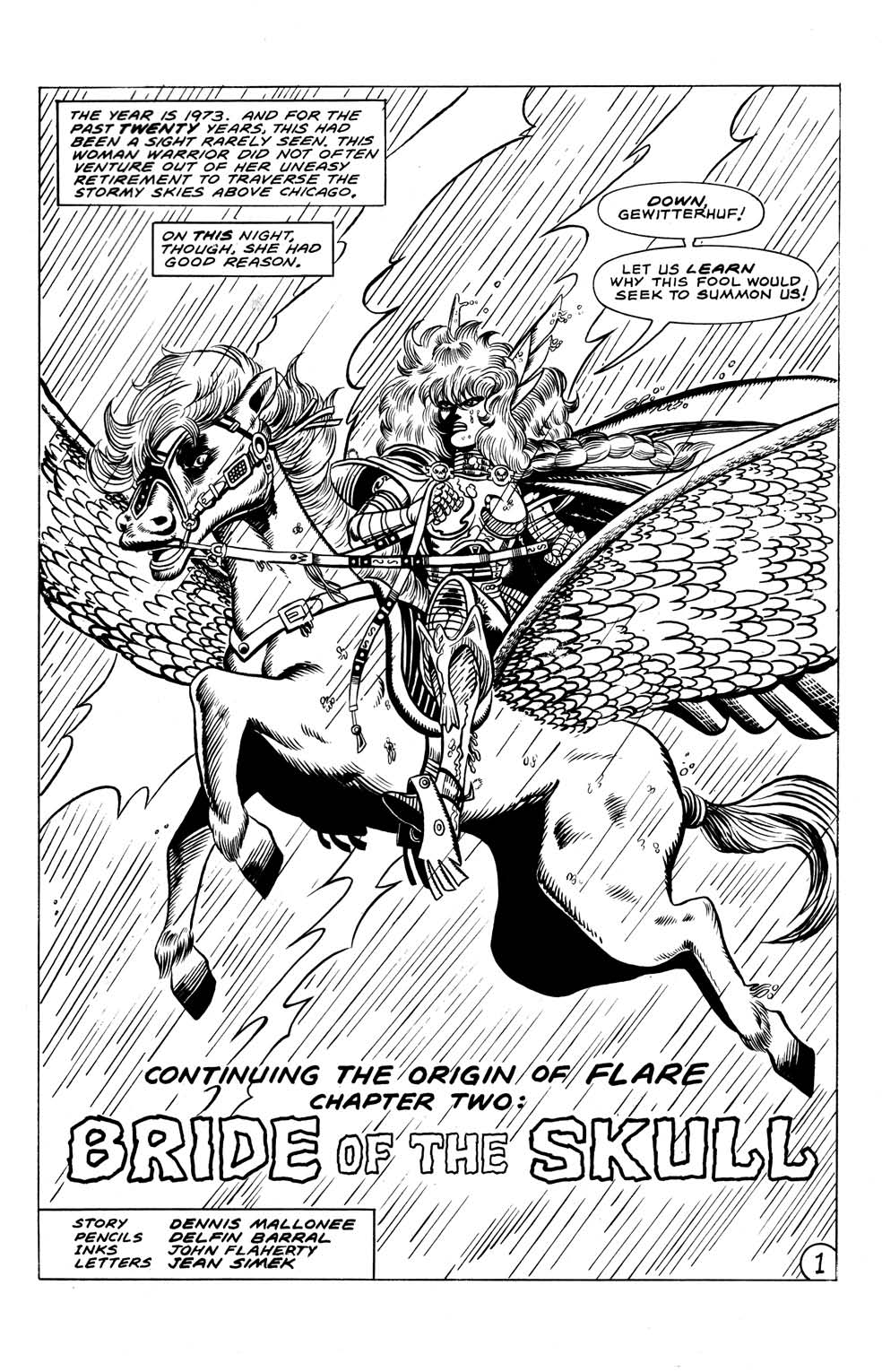 Read online Flare First Edition comic -  Issue #7 - 33