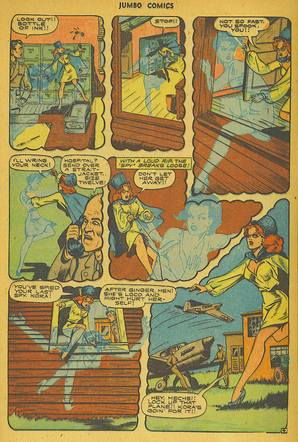 Read online Jumbo Comics comic -  Issue #78 - 23