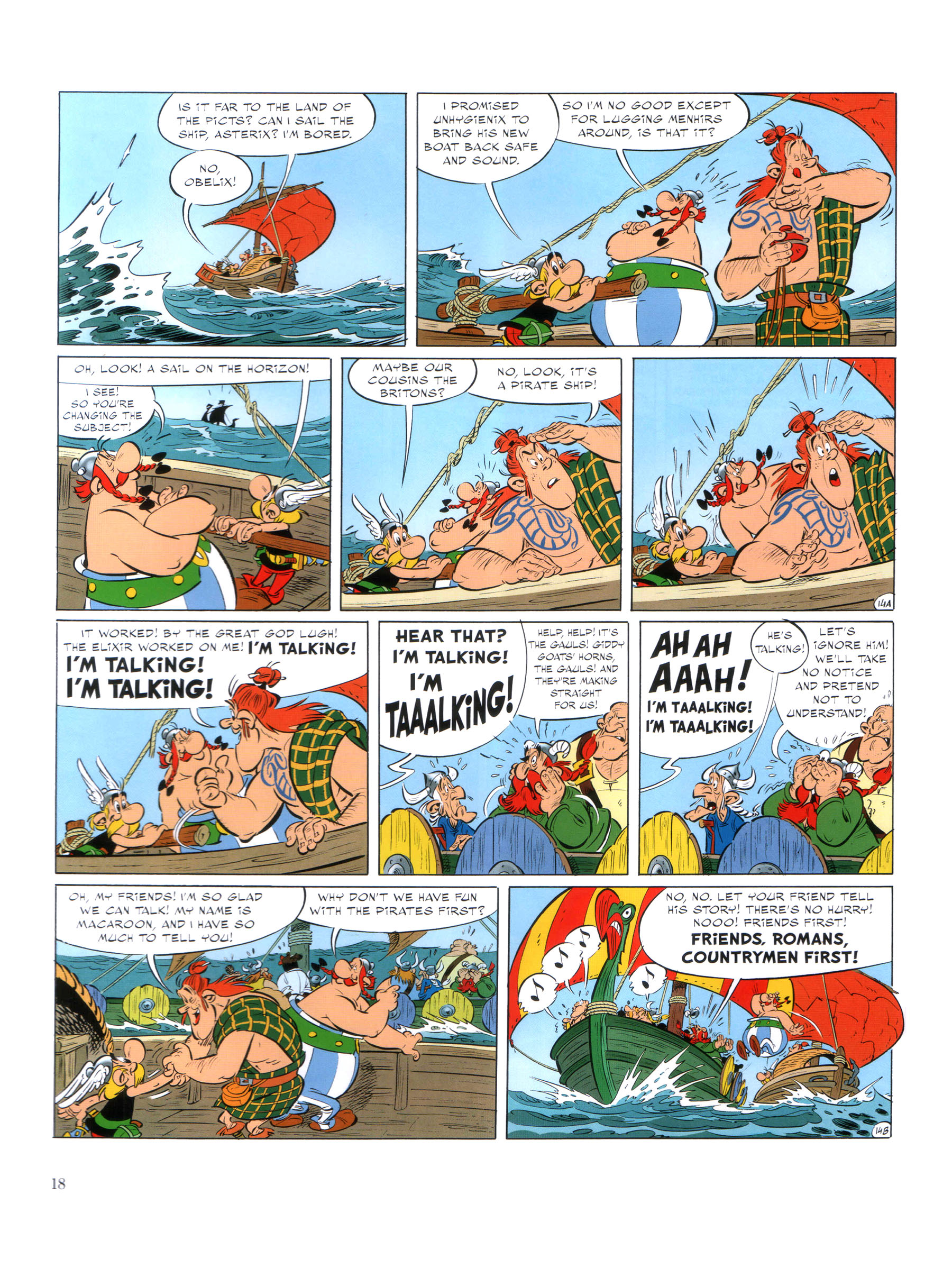Read online Asterix comic - Issue #35.